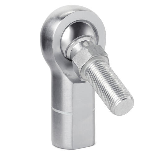 QA1 Rod End, XF Series, 3-Pieces, Chromoly Steel, HT Right Hand, 12mm-12mm, Stud, Each