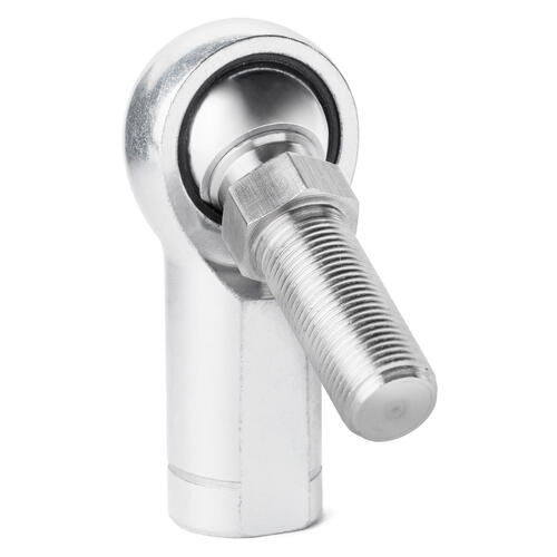 QA1 Rod End, NF Series, Carbon/Steel, Left Hand, 0.313in. Bore, 5/16, Stud, Each
