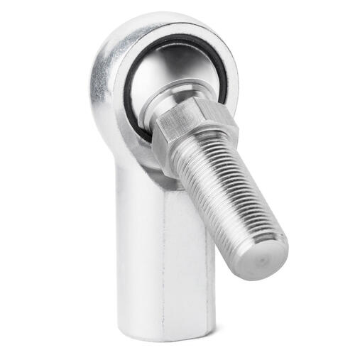 QA1 Rod End, NF Series, Carbon/Steel, Right Hand, 0.375in. Bore, 3/8, Stud, Each