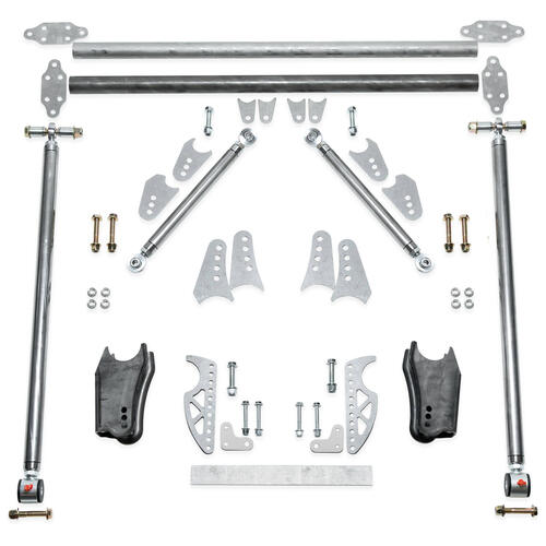 QA1 HD Pro Rear Triangulated 4-Link Kit, Rear Mount, No Coilovers