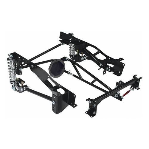 QA1 Rear Suspension System, Medium, Double Adjustable Coilover, GM 10 Bolt 73-87 C10, 200 lbs./in. Spring Rate, Kit