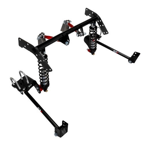QA1 Rear Four Link Suspension System, 62-65 Mopar B-Body, Double Adjustable, 8-3/4 Housing