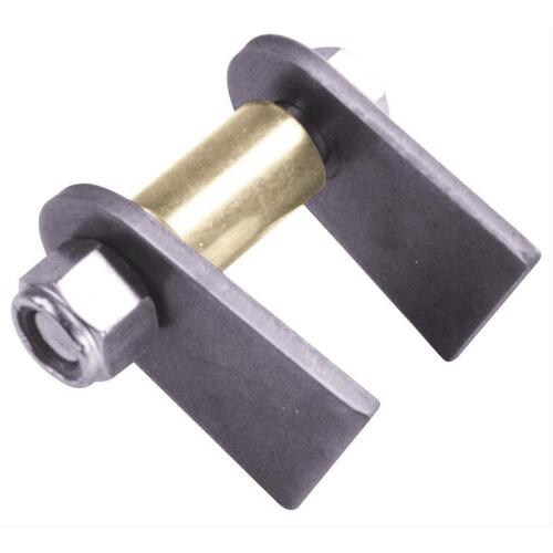 QA1 Shock Mounts, Brackets-Tabs, Bolts, Nuts, 1/2in. Diameter Mounting Hole, Kit
