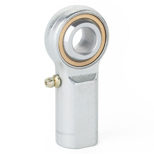 QA1 Rod End, VF Series, 3-Pieces, Carbon/Bronze, Left Hand, 0.75in. Bore, 3/4 Zerk, Each