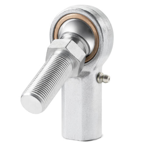 QA1 Rod End, VF Series, 3-Pieces, Carbon/Bronze, Right Hand, 0.1875in. Bore, 3/16, Stud Zerk, Each