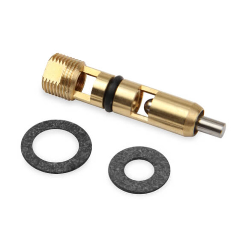 Quick Fuel Needle and Seat, Alcohol, Titanium, Adjustable, 0.150 in. Seat, Center-Hung Floats, Each