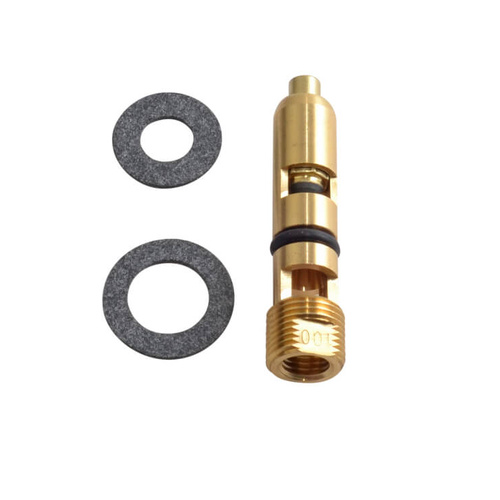 Quick Fuel Needle and Seat, Gasoline, Viton , Adjustable, 0.100 in. Seat, Center-Hung Floats, Each