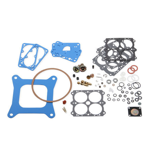 Quick Fuel Carburetor Rebuild Kit, Performance, Non-Stick Blue Gaskets, Holley, 4150 Models, Kit