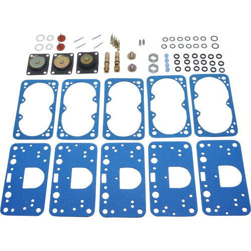 Quick Fuel Carburetor Rebuild Kit, Performance, Non-Stick Blue Gaskets, Professional, Q-Series, Kit