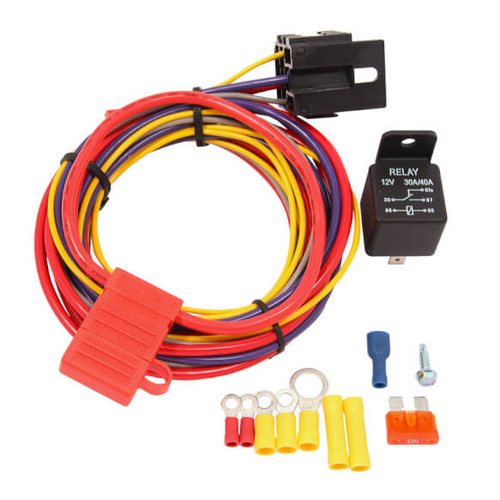 Quick Fuel Fuel Pump Wiring Kit, Wire, Relay, 30 amps, Kit