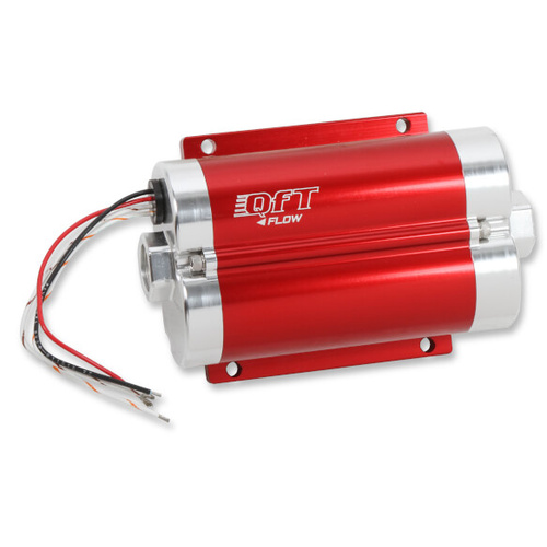 Quick Fuel Fuel Pump, Electric, Billet Aluminium, 160 gph, 80 psi, -10 AN O-ring Female Threads Inlet/Outlet, Gasoline, Each