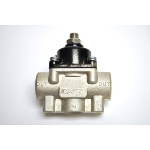 Quick Fuel Fuel Pressure Regulator, 4 1/2-9psi, Ball and Stem Activation, Up to 650 HP, Single 4-Barrel, Each