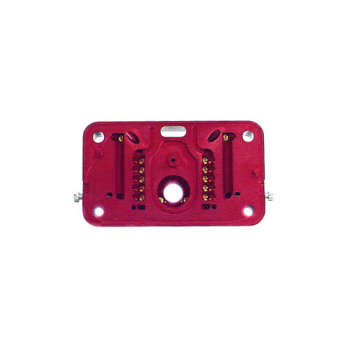 Quick Fuel Metering Block, Primary, Billet Aluminium, Red Anodised, 4150 Series Carburetors, Each