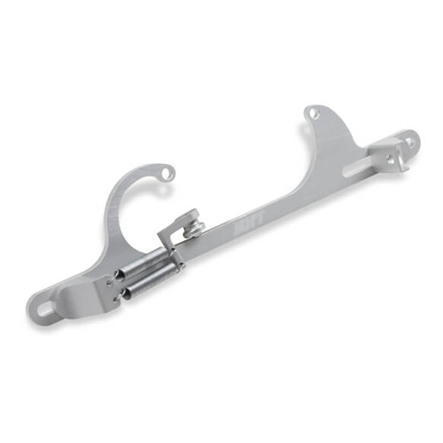 Quick Fuel Throttle Cable Bracket, Aluminium, Clear, 4150 Carb Accepts For Ford Cable, Each
