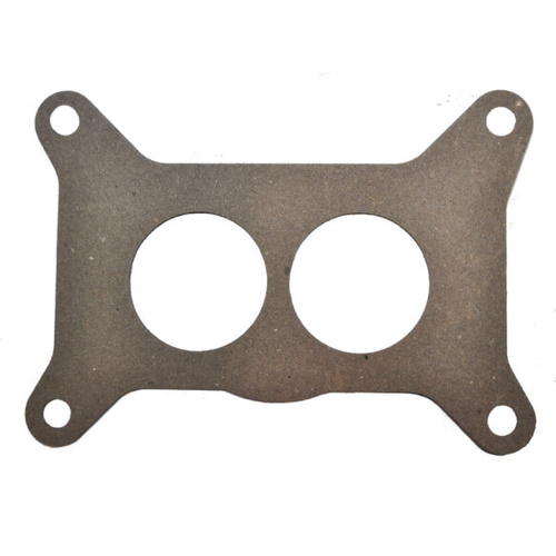 Quick Fuel Carburetor Base Gasket, Holley 2-barrel Flange, 2-hole Opening Style, Paper, 0.063 in. Thick, Each
