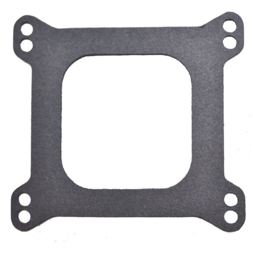 Quick Fuel Carburetor Base Gasket, 4-barrel, Square Bore Flange, Open Center Style, Paper, 0.063 in. Thick, Each