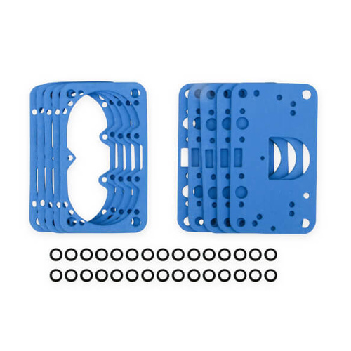 Quick Fuel Gasket Kit, Blue Reusable Fiber, Fuel Bowl/Metering Block, Kit