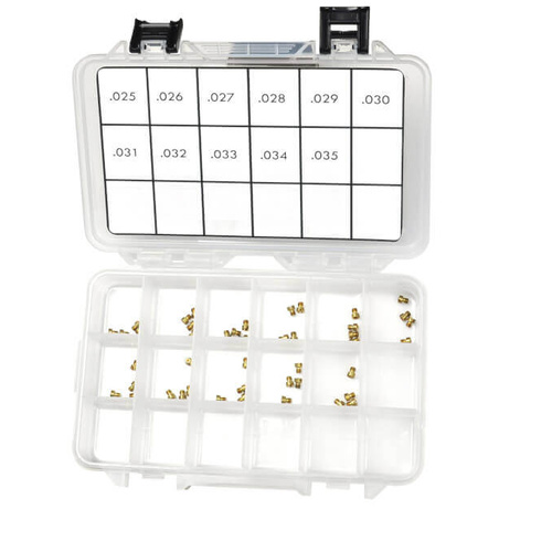 Quick Fuel Air Bleed Assortment Kit, .025in. - .035in, suit Brawler Carburettors