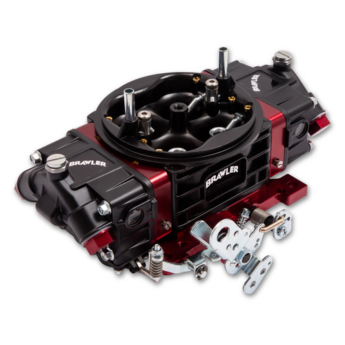 Quick Fuel Carburettor, Performance and Race, 850 CFM, Brawler Race Model, 4 Barrel, Gasoline, Aluminum, Black, Each