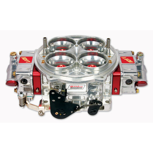 Quick Fuel Carburettor, Professional Race, 1050 CFM, FX Model, 4 Barrel, Gasoline, Aluminum, Shiny, Each