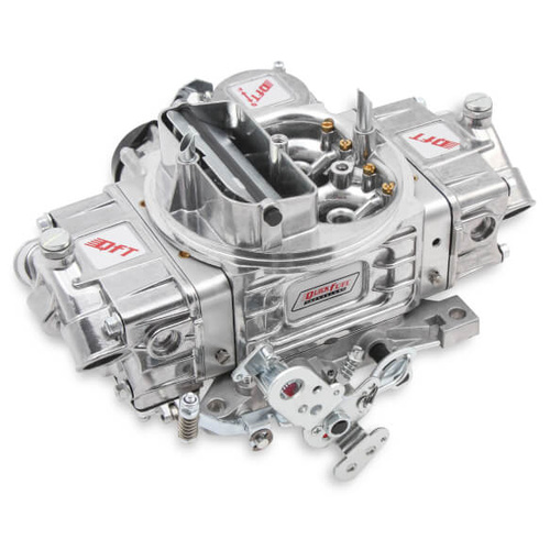 Quick Fuel Carburettor, Street, 580 CFM, HR-Model, 4 Barrel, Vac, Electric, Gasoline, Aluminum, Shiny, Each