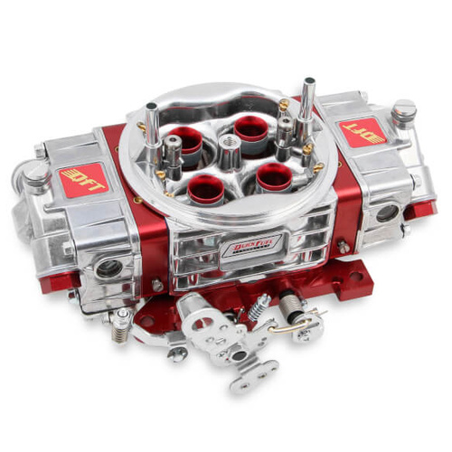 Quick Fuel Carburettor, Performance and Race, 750 CFM, Q-Model, 4 Barrel, Gasoline, Aluminum, Shiny, Each