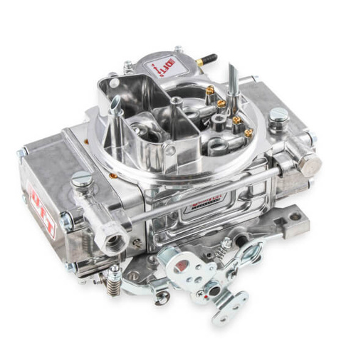 Quick Fuel Carburettor, Street, 450 CFM, Slayer Model, 4 Barrel, Electric, Gasoline, Aluminum, Shiny, Each