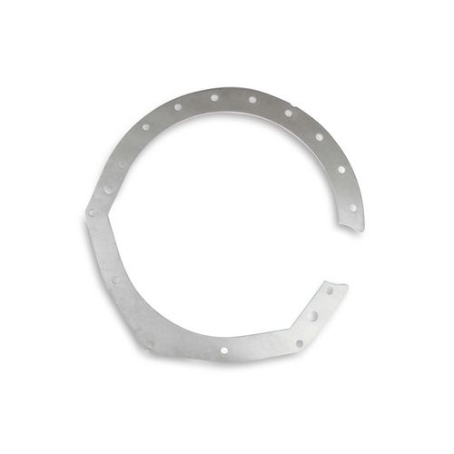 Quick Time Engine Spacer, 1/4in., For Chevrolet, Aluminium