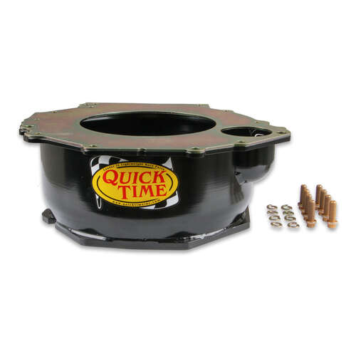 Quick Time Bellhousing, Hydraulic Clutch, Manual Transmission, Steel, Black, For Chevrolet LTg/Lcv 2.0L Turbo, Each