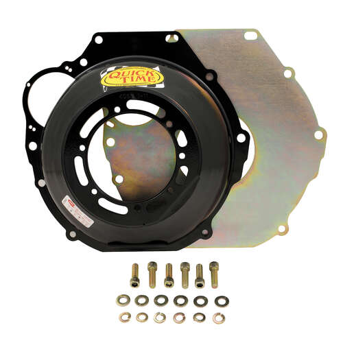 Quick Time Bellhousing, Steel SFI Approved, Ford 6 Cyl (BA,BF,FG) to C4 Transmission, Each 