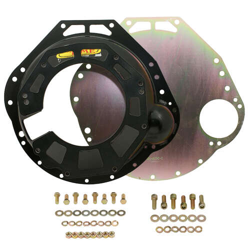 Quick Time Bellhousing, Hydraulic Clutch, 157 Tooth Flywheel, 6.322 in. Height, Manual Transmission, Steel, Black, For Ford 5.0/5.8L, Each