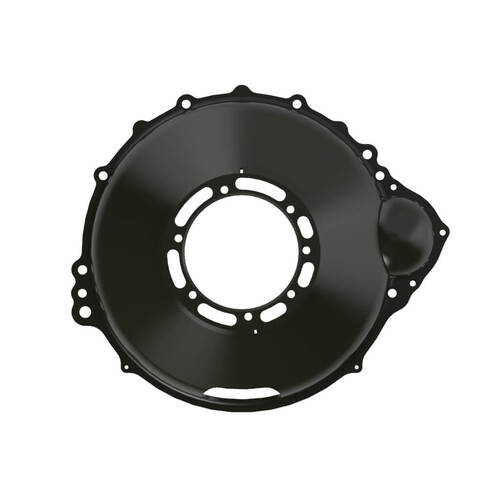 Quick Time Bellhousing, 184 Tooth Flywheel, 6.4 in. Height, Automatic Transmission, Steel, Black, FE BB For Ford, Each