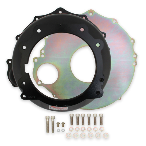 Quick Time Bellhousing, 130 Tooth Flywheel, Automatic Transmission, Steel, Black, Mopar, Each