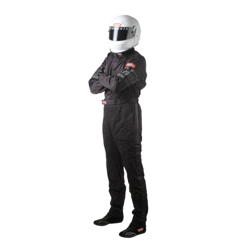 RaceQuip Suits SFI 1, SFI-1 1-L Suit Black Medium-Tall