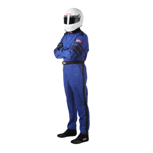 RaceQuip Suits SFI 1, SFI-1 1-L Suit Blue Medium-Tall
