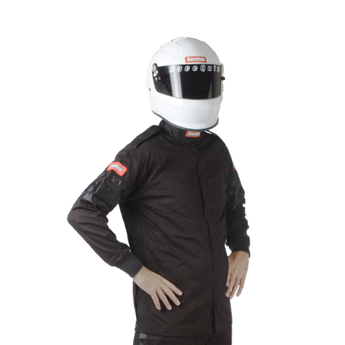 RaceQuip Suits SFI 1, SFI-1 1-L Jacket Black Small
