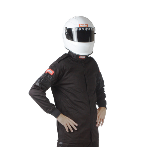 RaceQuip Suits SFI 1, SFI-1 1-L Jacket Black 3X-Large