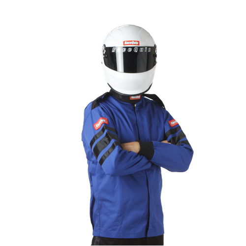 RaceQuip Suits SFI 1, SFI-1 1-L Jacket Blue Small