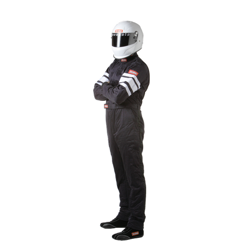 RaceQuip Suits SFI 5, SFI-5 Suit Black Large
