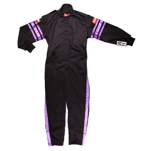 RaceQuip Suits SFI 1, SFI-1 Jr Suit Purple Trim XXS