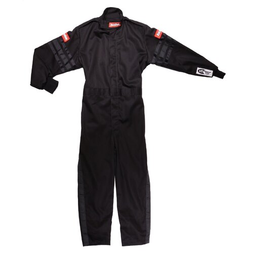 RaceQuip Suits SFI 1, SFI-1 Jr Suit Black Trim Small