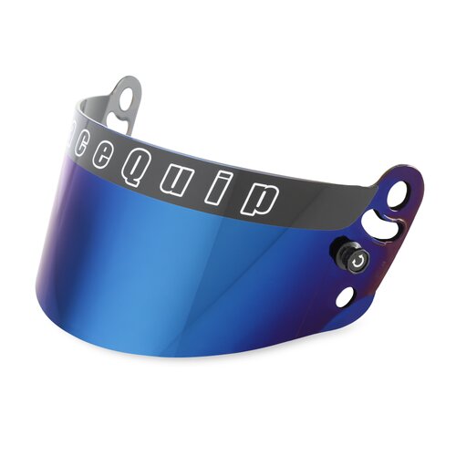 RaceQuip Helmet Shields, Pro Series Blue Iridium Shield