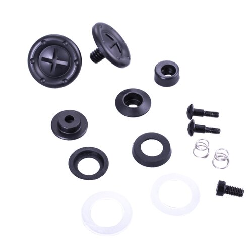 RaceQuip Helmet Shields, Updated Pro & Vesta Shield Hdw Blk