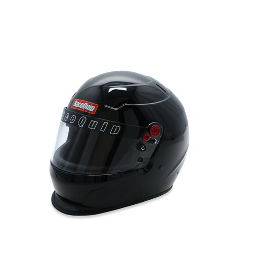 RaceQuip PRO25 Full Face Helmet, Gloss Black, Small, Snell SA2025, Each