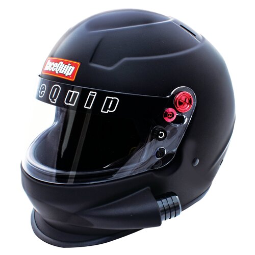 RaceQuip Helmet Pro Series, Side Air Pro20 Sa2020 Flblk Med Helmet