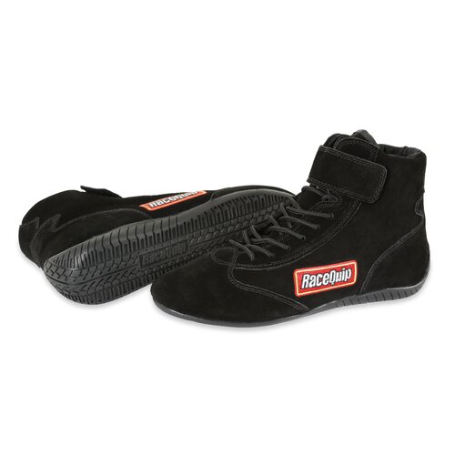 RaceQuip Shoes 303, Sfi Race Shoe Black 8.0