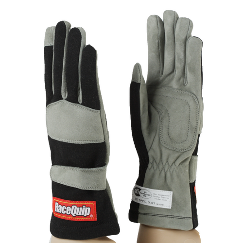 RaceQuip Gloves Sfi 1 Gloves, 1-Lyr Sfi-1 Glove Sml Black