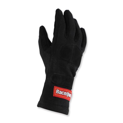 RaceQuip Gloves Sfi 5 Gloves, 2-Lyr Sfi-5 Glove Xsm Black