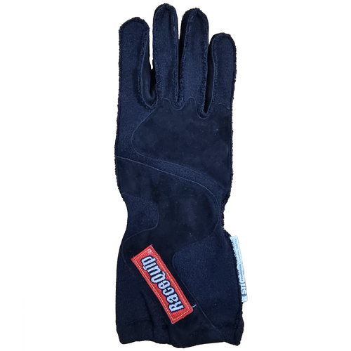 RaceQuip Gloves Sfi 5 Gloves, Sfi-5 Blk/Blk Xxl Outseam W/Closure