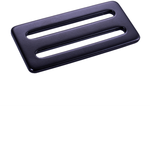 RaceQuip Belts Hardware, Blk 3 In. Wide 3 Bar Slide Blk